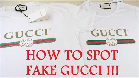 gucci fake shirts men|how to check gucci t shirt.